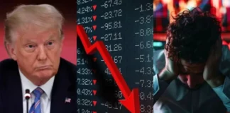 Stock Market Crash Sensex Plunges Over 3900 Points Amid Global Uncertainty,Global Recession Fears,Pharma Stocks,Sensex Fall,Stock Market Crash,Trump Tariffs,America,Donald Trump,Mango News,Mango News Telugu,National News,Global News,World News,USA,US,Donald Trump News,Donald Trump Latest News,Donald Trump Tariff Live Updates,Donald Trump Tariff Updates,Donald Trump Tariff,President Trump,President Donald Trump,US President Donald Trump,Stock Market,Stock Market Crash Sensex,Sensex Today,Stock Market LIVE Updates,Sensex crashes over 3900 points,Sensex Crashes Over 3900 Points,Stock Market Updates,Stock market crash,Sensex Today,Stock Market Crash News,Sensex,Nifty crash,US tariffs,tariffs,Nifty