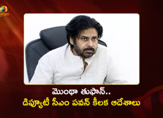 AP Deputy CM Pawan Kalyan Issues Key Directives To Officials Amid Cyclone Montha