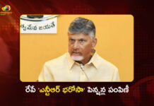 సీఎం చంద్రబాబు చేతులమీదుగా.. రేపు ఎన్టీఆర్ భరోసా పెన్షన్ల పంపిణీ CM Chandrababu To Distribute NTR Bharosa Pensions in Peddannavaripalli Tomorrow