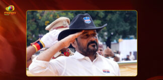 CM Revanth Reddy Attends Police Flag Day Parade at The Police Martyrs Memorial