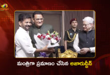 సీఎం రేవంత్ కేబినెట్లోకి అజారుద్దీన్.. మంత్రిగా ప్రమాణం Former Cricketer Azharuddin Sworn in as Minister For CM Revanth Reddy's Cabinet