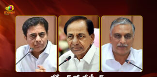 KCR Key Meet With KTR and Harish Rao Ahead of Jubilee Hills Bypoll