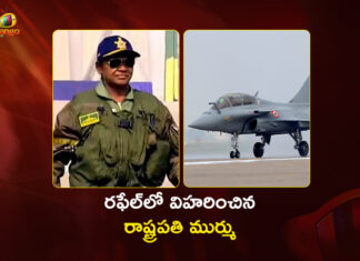 President Droupadi Murmu Takes Historic Rafale Sortie at Ambala Air Force Station in Haryana