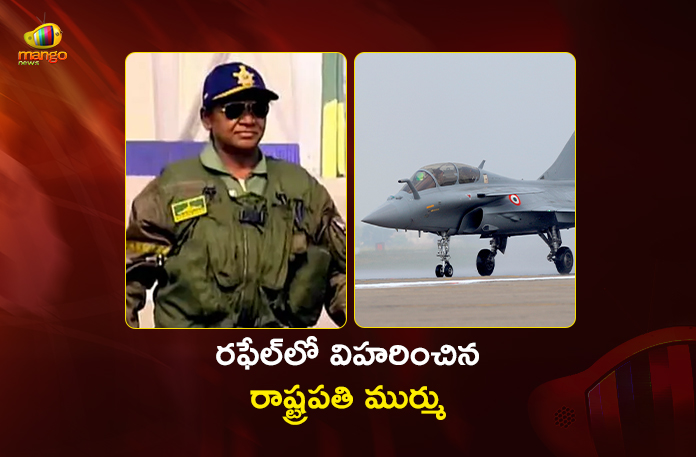 President Droupadi Murmu Takes Historic Rafale Sortie at Ambala Air Force Station in Haryana President Droupadi Murmu Takes Historic Rafale Sortie at Ambala Air Force Station in Haryana