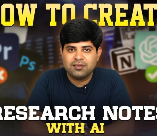AI Tool for Research, Prepare Perfect Notes Instantly