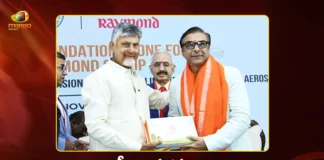 CII Partnership Summit Day 2 CM Chandrababu Virtually Lays Foundation for Raymond Group Projects