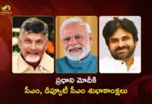 CM Chandrababu and Dy CM Pawan Kalyan Congratulates PM Modi For NDA Victory in Bihar