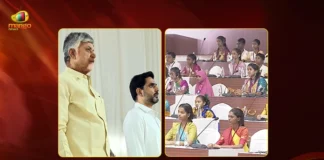 CM Chandrababu and Minister Lokesh Attends AP Mock Assembly by Students in Amaravati