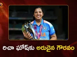 CM Mamata Banerjee Announces, New Cricket Stadium in Siliguri to be Named Richa Ghosh