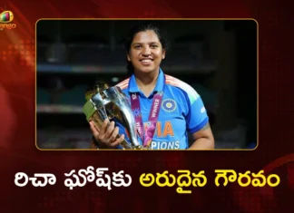 CM Mamata Banerjee Announces, New Cricket Stadium in Siliguri to be Named Richa Ghosh