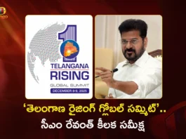 CM Revanth Reddy Oversees Arrangements For Telangana Rising Global Summit-2025