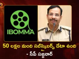 CP Sajjanar Reveals, iBomma Admin Held 50 Lakh Subscriber Data