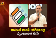 Election Commission Rejects Rahul Gandhi's Vote Chori Allegations