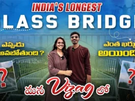 Explore the amazing new glass bridge in Vizag