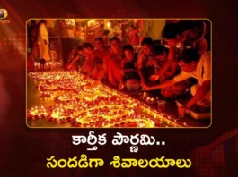 Karthika Pournami Celebrations Devotees Throng Shrines For Holy Dips and Deeparadhana