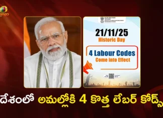 Modi Govt Launches Four New Labour Codes, Replacing 29 Old Laws From Today