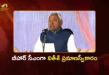 Nitish Kumar Takes Oath as Bihar CM, PM Modi and Union Home Minister Amit Shah Attend Ceremony