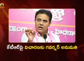 ఫార్ములా ఈ-కార్ రేసింగ్ కేసులో కేటీఆర్పై విచారణకు గవర్నర్ అనుమతి Telangana Governor Gives Green Signal For Probe Against Ex-Minister KTR in Formula E-Race Case