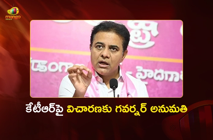 Telangana Governor Gives Green Signal For Probe Against Ex-Minister KTR in Formula E-Race Case Telangana Governor Gives Green Signal For Probe Against Ex-Minister KTR in Formula E-Race Case