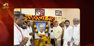 AP CM Chandrababu Naidu Offers Floral Tribute to NTR Raju at Tirupati