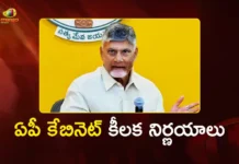 ఏపీ కేబినెట్ కీలక నిర్ణయాలు.. రూ.9,500 కోట్లతో 506 ప్రాజెక్టులకు గ్రీన్ సిగ్నల్! AP Cabinet Approves Massive Rs.9,500 Cr Sanctioned For 506 Projects in AP