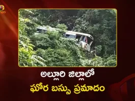 Alluri District Bus Skids into Gorge, 10 Passengers Lost Lives and 20 Injured
