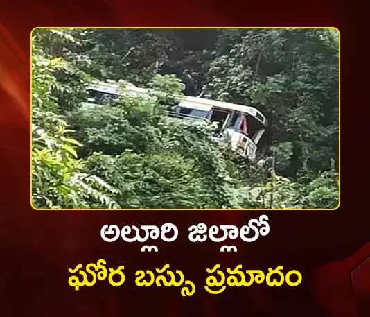 Alluri District Bus Skids into Gorge, 10 Passengers Lost Lives and 20 Injured