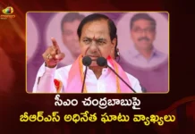 BRS President KCR Targets AP CM Chandrababu Naidu Over Water Disputes