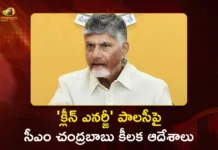 CM Chandrababu Directs Officials For Establishment of 5,000 EV Charging Stations Across AP