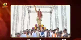 CM Chandrababu Naidu Unveils Ex PM Vajpayee's 15-ft Statue in Amaravati
