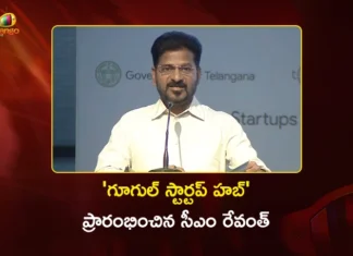 CM Revanth Reddy Launches Google For Startups Facility at T-Hub, Hyderabad
