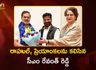 CM Revanth Reddy Meets Rahul and Priyanka Gandhi to Invite for Lionel Messi's Hyderabad Programme