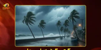 Cyclone Dithwa Effect Red Alert For Prakasam, Nellore and Tirupati Districts