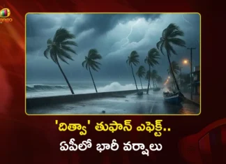 ‘దిత్వా’ తుఫాన్ ప్రభావం.. ఏపీలో రెడ్ అలర్ట్ జారీ, స్కూళ్లకు సెలవు Cyclone Dithwa Effect Red Alert For Prakasam, Nellore and Tirupati Districts