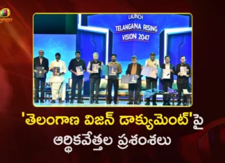 Global Economists Laud CM Revanth Reddy's Vision Document, Call it a Model for the World