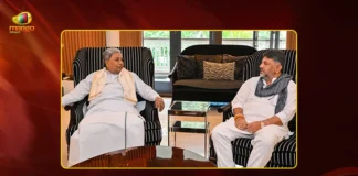 Karnataka CM Siddaramaiah Visits Dy CM DK Shivakumar's Residence For Breakfast