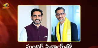 Minister Lokesh Meets Google CEO Sundar Pichai, Urges Investment in AP Drone City