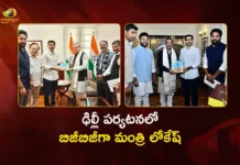 ఢిల్లీ పర్యటనలో మంత్రి లోకేష్.. పలువురు కేంద్ర మంత్రులతో కీలక భేటీలు Minister Nara Lokesh Meets Several Union Ministers Seeks Central Support For AP