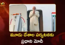 మూడు దేశాల పర్యటనకు ప్రధాని మోదీ PM Modi Three-Day Tour of Jordan, Ethiopia and Oman Begins Today