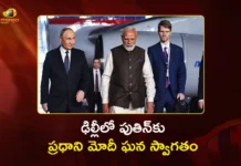 Putin India Visit PM Modi Extends Grand Welcome to Russian President in Delhi