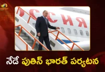 Russian President Vladimir Putin To Arrive in Delhi Today For Two-Day India Visit