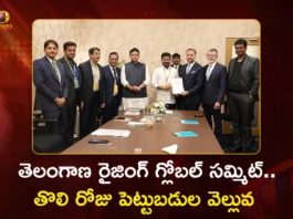 Telangana Global Summit CM Revanth Reddy Oversees Massive Rs.3.97 Lakh Cr Investments on Day 1