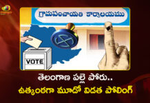 Telangana Panchayat Polls Phase 3 Voting Begins For 3,752 Sarpanch Posts