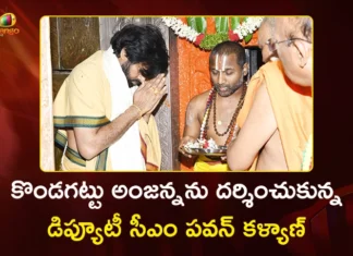 AP Dy CM Pawan Kalyan Lays Foundation Stones For Several Developmental Works at Kondagattu