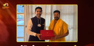 AP Minister Nara Lokesh Meets Telangana CM Revanth Reddy at Davos