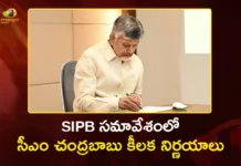 CM Chandrababu Approves Projects Worth Rs.19,391 Cr in 14th SIPB Meeting