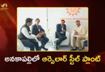 CM Chandrababu Orders Fast-Track Clearances For ArcelorMittal Plant