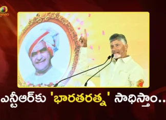 CM Chandrababu Pays Tribute To NTR, Reiterates Resolve For Bharat Ratna