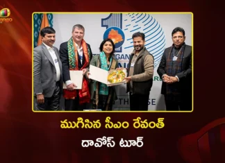 CM Revanth Reddy Davos Tour Ends, Secures Billions in Investment For Telangana