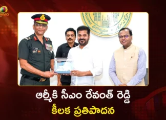 CM Revanth Reddy Proposal To Army Officials Shifting of Southern Command HQ to Hyderabad